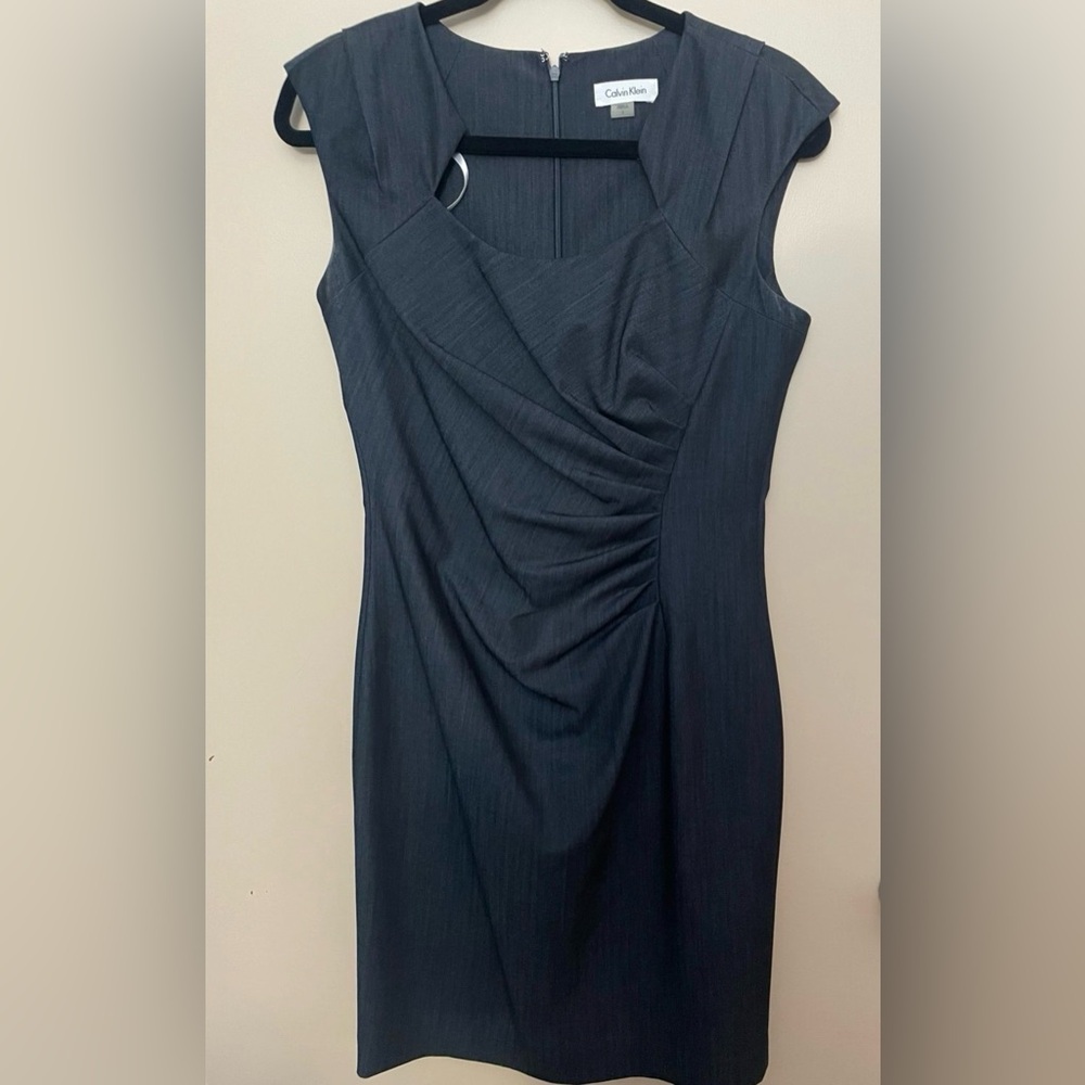 Calvin Klein Denim-Style Bodycon Dress